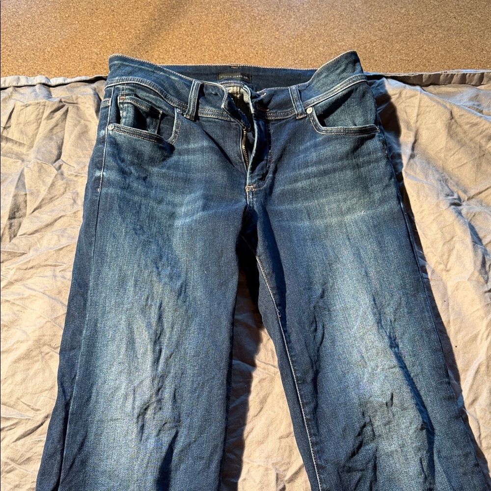 Classic Dark Blue Women's Jeans - Comfortable Everyday Fit